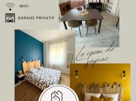 Le cocon de Sapiac, apartman u gradu Monoban