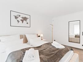 Stilvolle Wohnung mit Loggia im Stadtzentrum - Kingsize Bett - Smart TV, ξενοδοχείο στο Λούντβιχσμπουργκ