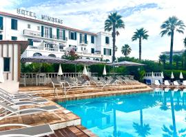 Hotel des Mimosas, hotel in Juan-les-Pins