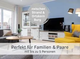 Lotsenglück Fehmarn, Nähe Hafen Burgstaaken, perfekt für Familien & Paare