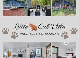 Little Cub Villa- 3Beds-2Baths-GameRM-FirePit-Outdoor Obstacle Course-WIFI-AC, seoska kuća u gradu Tobyhanna