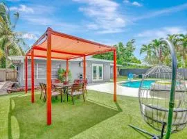 3BR 2BA Home with Pool near Nightlife and Beach!