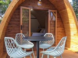 Great Ocean Road Bark Huts, chalé alpino em Aireys Inlet