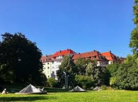 Zimmer mit Parkblick