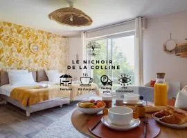 Le Nichoir de la Colline - Parking & Wifi