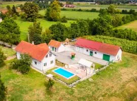 Green Oasis Estate with Private Pool and Backyard near Zagreb