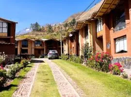 Casa ecológica con vista a las montañas