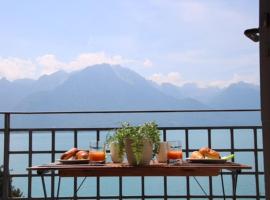 Luxury Apartment Montreux, apartament din Veytaux