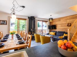 Chalet Rivendell, Morzine sleeps 10 with garage, готель у місті Морзін