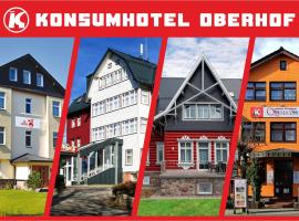 Konsumhotel Berghotel Oberhof - Oberhof、オーバーホーフのホテル