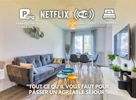 Appartement tout confort - Parking privé gratuit