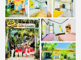 Gió Homestay and Coffee、Ấp Khánh Phước (1)の格安ホテル