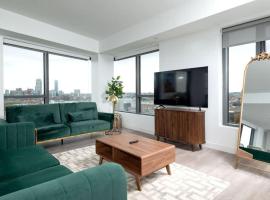 Central Square Penthouse near MIT Harvard Wi-Fi & GYM、ケンブリッジのホテル