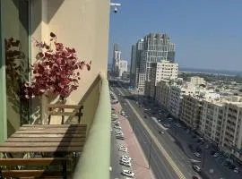 1BR in Fujairah, CITY&SEA view