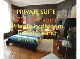 Private suite 72 m2, 2 chambres Opéra madeleine place vendôme