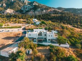 Villa Rosa - Luxury Villas with Panoramic Views, מלון למשפחות בLagoúdi Zía