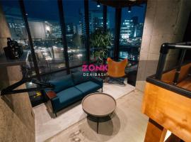 ZONK HOTEL Nakasu-Deaibashi, hotel Fukuokában