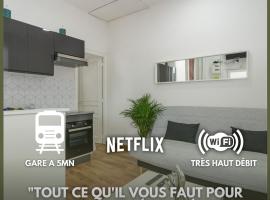 Cocon Douillet, Proche gare, Wifi, family hotel sa Drancy