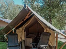 Safari tent XS - Camping Belle-Vue, hotel i Berdorf