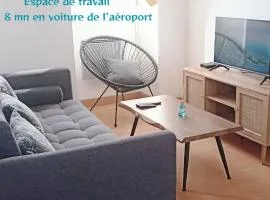 Duplex proche centre avec parking privé