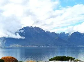 Montreux Central Boutique Apartment Lake View and Terrace