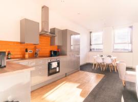 Modern Central Blackburn 2 Bed Apartment, hotel in Blackburn