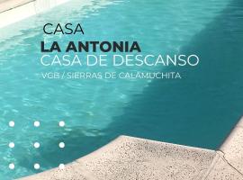 La Antonia - Casa de descanso, hotel pet friendly a Villa General Belgrano