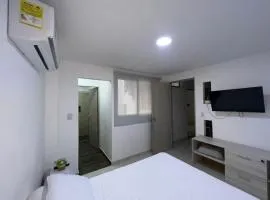 hermoso aparta - estudio ¡! capacidad 2 personas.