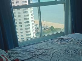 1bedroom seaview ห้องวิวทะเล ชั้น28 premium highfloor, poilsio kompleksas mieste Jomtien Beach