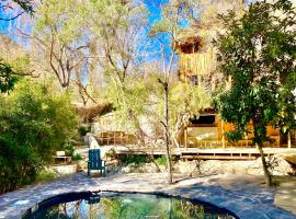 La Casa entre los Árboles en el Valle de Elqui Montegrande, hotel em Paihuano