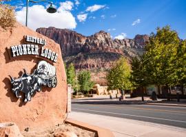 Pioneer Lodge Zion National Park-Springdale, motel à Springdale