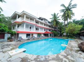 Treebo Kristal Sands Beach Resort, hotell i Calangute Beach, Calangute