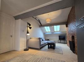 Stylish City Centre Apartment with Parking, hotelli kohteessa Preston