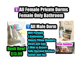 마이애미에 위치한 호텔 Miami International Hostel - Airport - Downtown- Wynwood - Little Havana Women Only Rooms - Men Only Rooms - No Mix Dorms