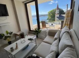 Hermoso Depto 1 dormitorio y litera náutica con vista al lago y volcanes