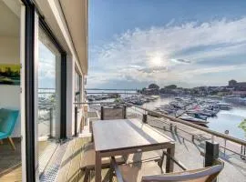 Müritz Utkiek - Apartment mit Seeblick & Balkon in der Hafenresidenz