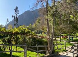 Casa Espacio rústico El Molle, Valle del Elqui、ビクーニャのホテル