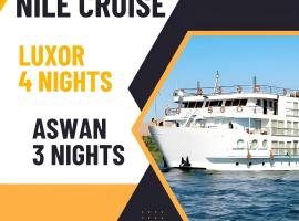 Nile Cruise ROYAL II every Friday from ASWAN 3 nights & every Monday from LUXOR 4 nights, hotel en Asuán