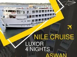 NILE CRUISE ROYAL QUEEN I Every Saturday from Luxor 4 nights, and every Wednesday from ASWAN 3 nights