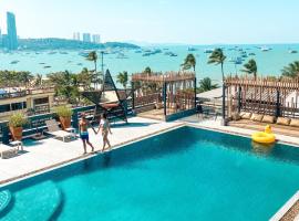 Hermann Hotel Pattaya - SHA Extra Plus, khách sạn ở Khu Pattaya Central