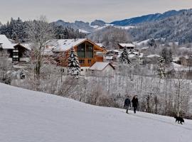 Eibele Chalets, apartmen di Oberstaufen