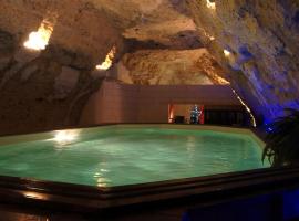 Chambres d'Hôtes Troglodytes Le Clos de L'Hermitage, bed and breakfast en Amboise