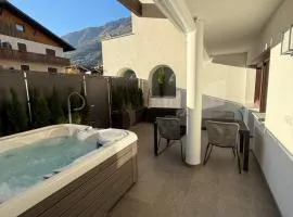 Jacuzzi Suite Appartement bei Meran