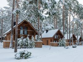 Kotedža Largo Lake Resort Kaszuby pilsētā Borska