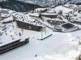 Monolocale sulle piste da sci, hotel Pilában