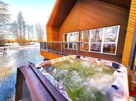 Župė Dream House with jacuzzi and sauna