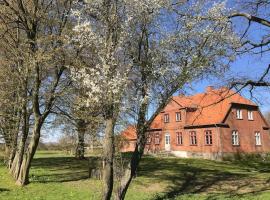 Stort smukt hus med havudsigt tæt på Møns Klint, hotel en Borre