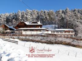 Chalet Grumer Suites&Spa, hotel Soprabolzanóban