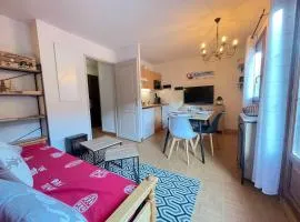 Appartement cosy avec piscine, animaux admis et parking à Flumet - FR-1-505-206