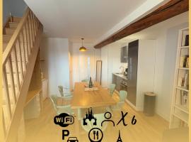 Le 7 - Appartement Cosy - Disney 20 min, hotelli kohteessa Meaux